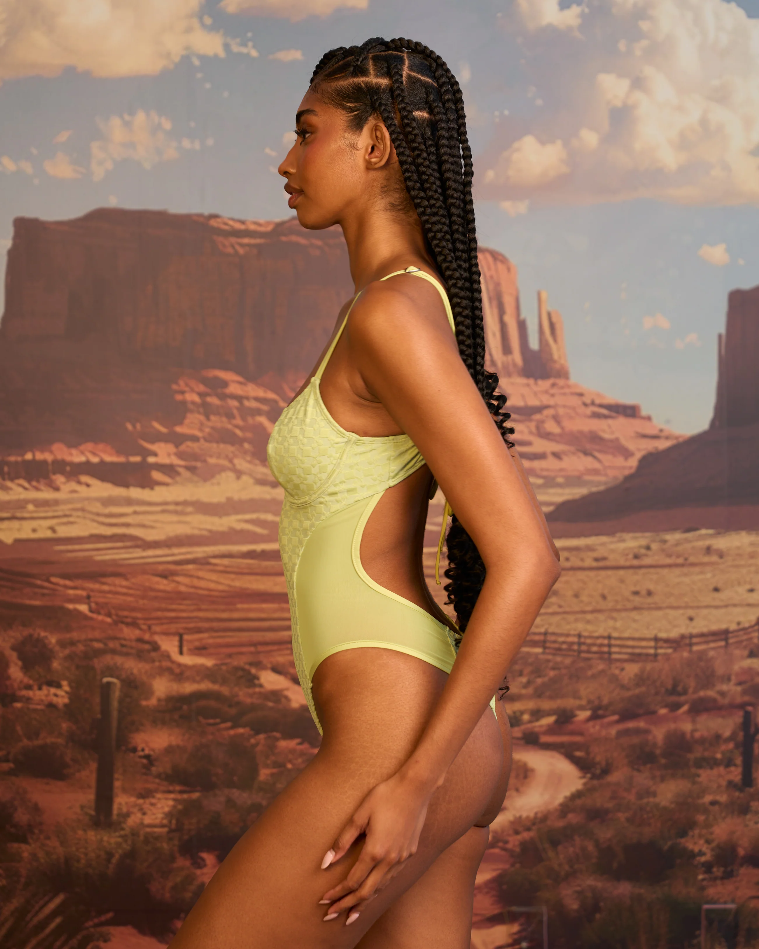 Jade One-Piece in Sage - Image 3