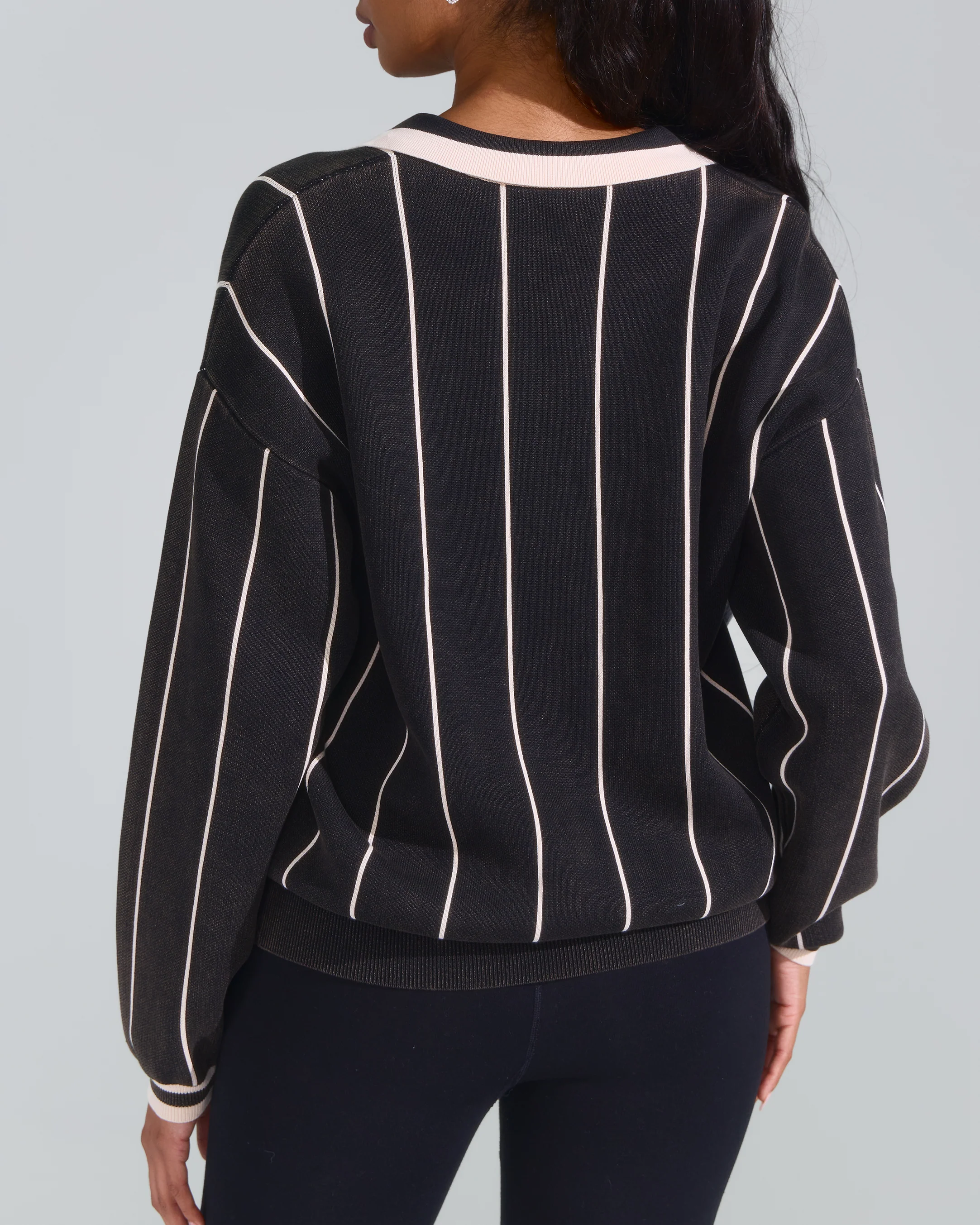 Made In Hell Striped Sweater - Image 3