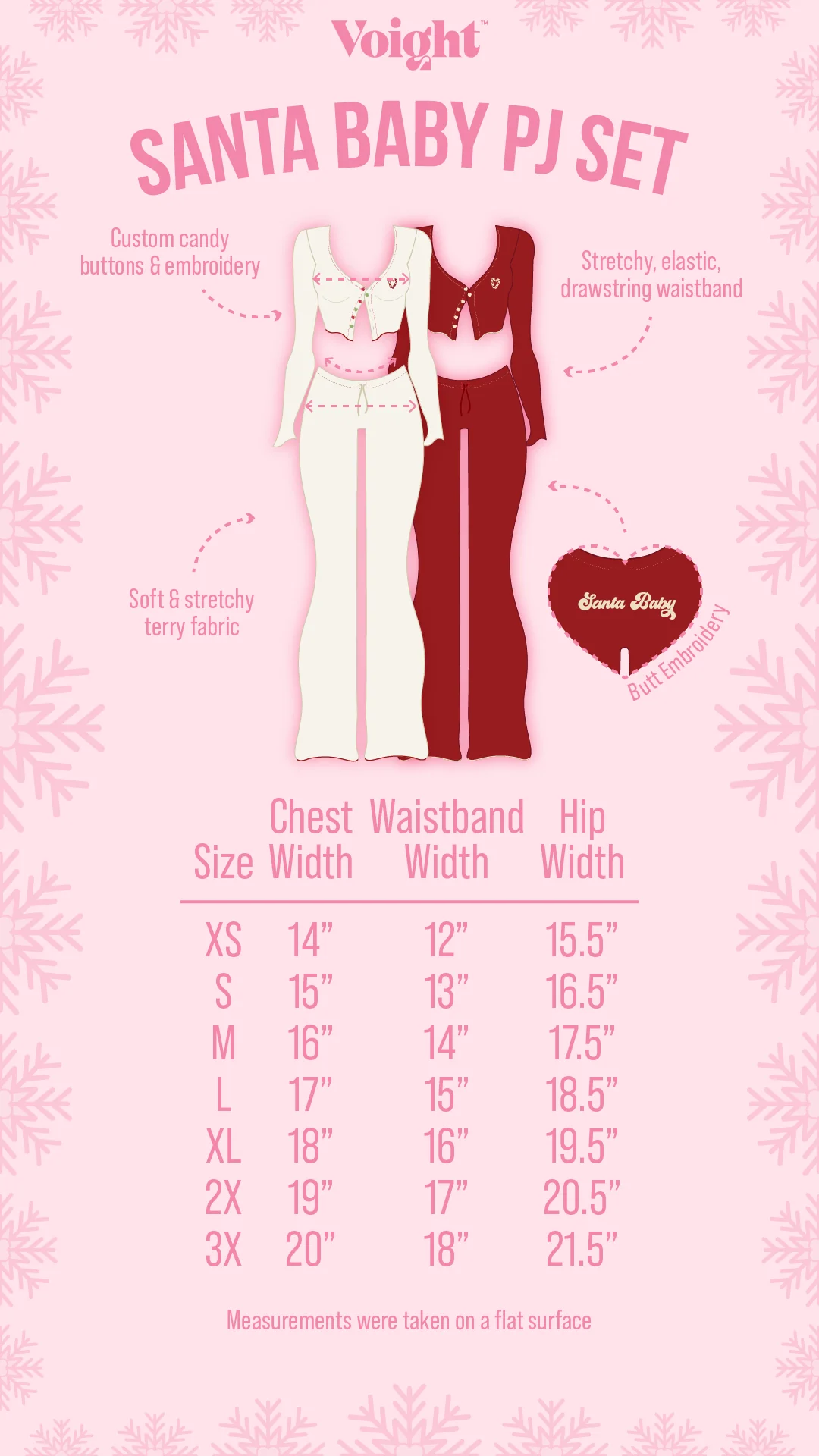 Santa Baby PJ Top in Red - Image 7