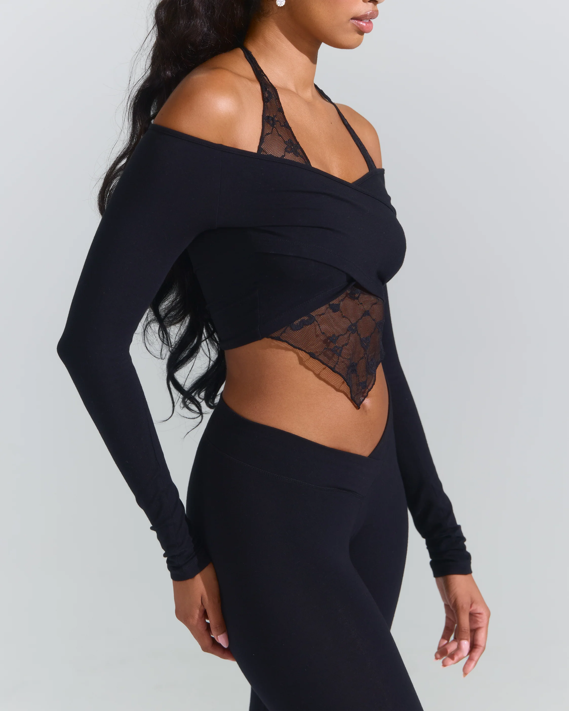 Valerie Ballet Top in Black - Image 3