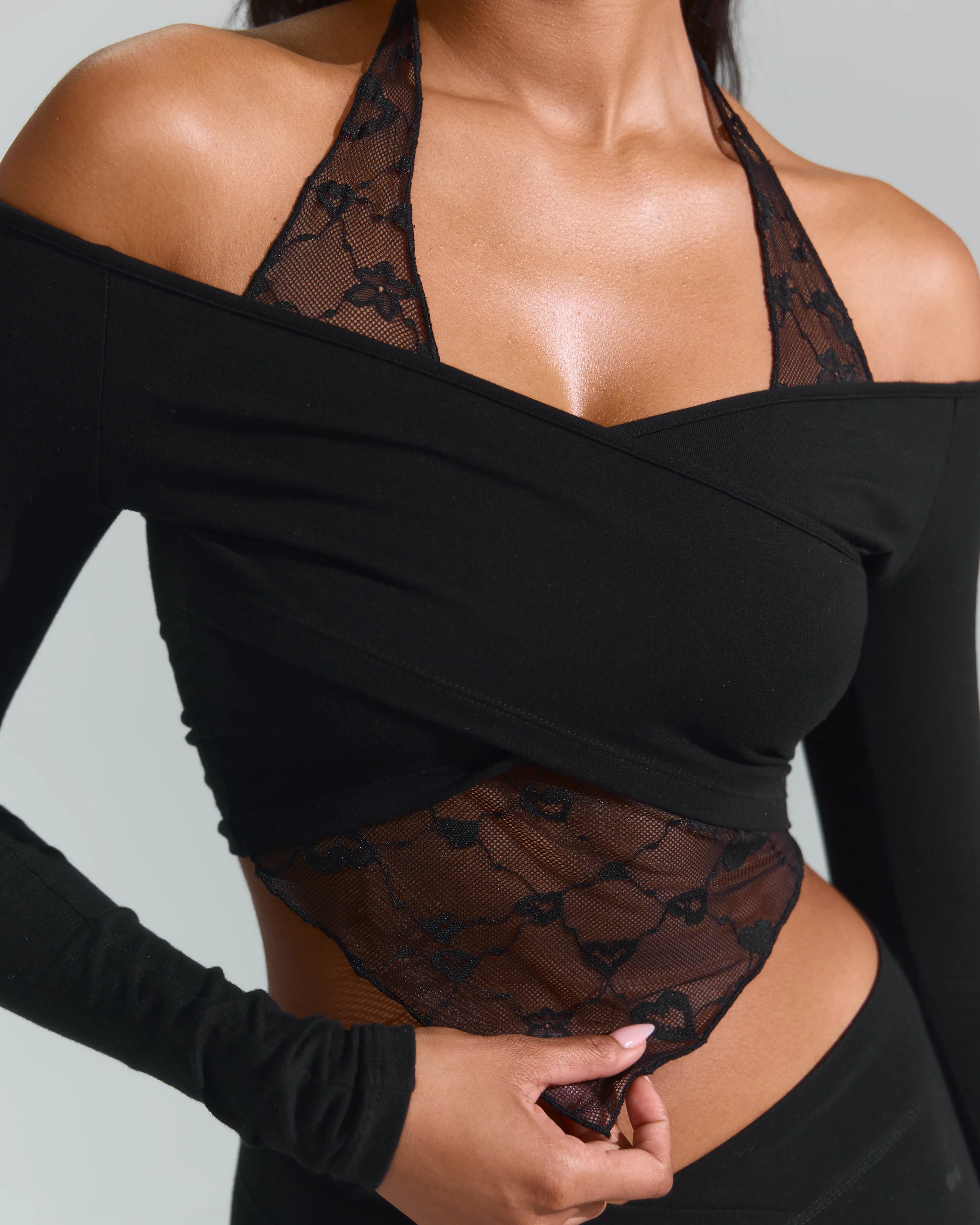Valerie Ballet Top in Black - Image 5